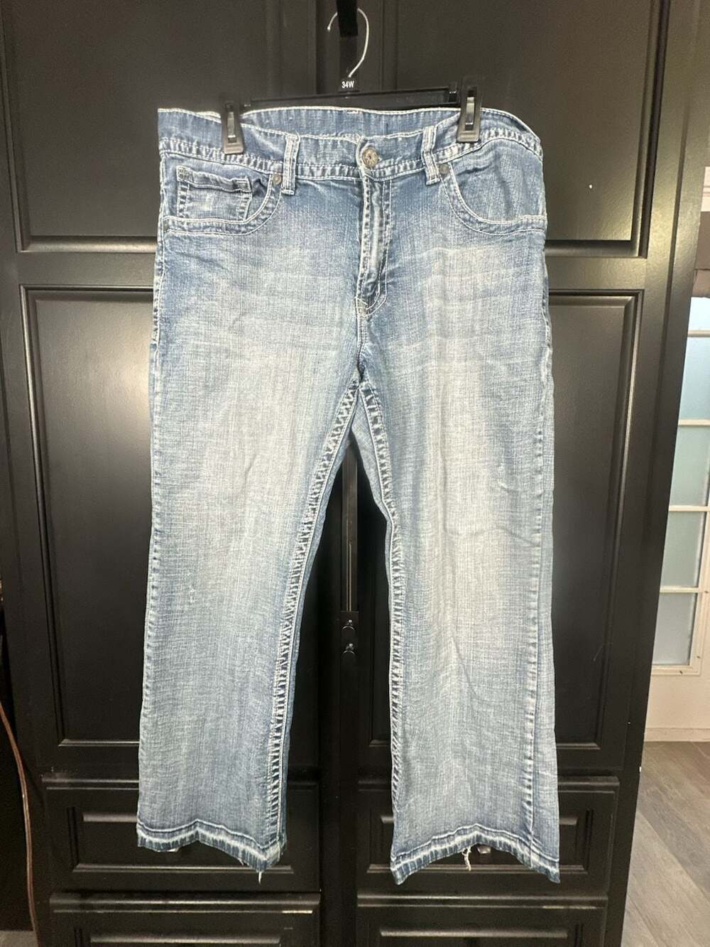 AXIOM Men's Straight Leg Jeans 36x30 #537